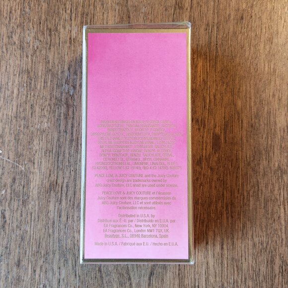 Juicy Couture Peace Love & Juicy Couture For Women 3.4 Oz/ 100 Ml SEALED - Picture 4 of 7